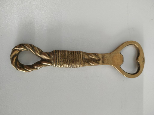 Vintage maritime brass design bottle openers