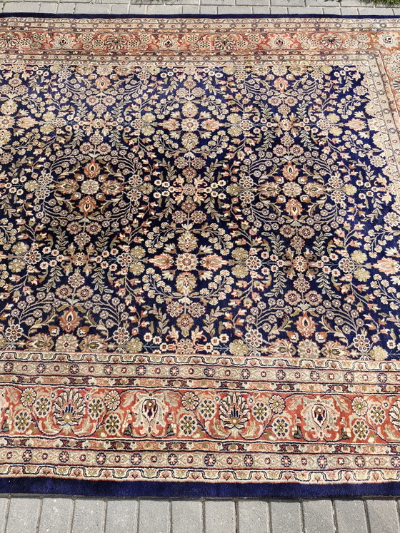 Autentico Tappeto Persiano Kashan Annodato a Mano 310 x 250 cm – Tappeti, Cotton, Wool (photo 12 of 15)