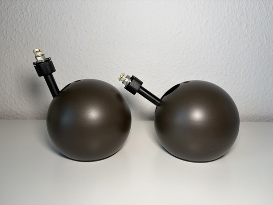 STAFF spherical lights, set of 4, wall lamps, 1960s/70s, Space Age, adjustable – Spot lights, Metal (photo 5 of 20)