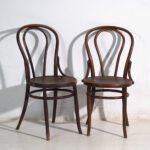 Pair of antique bentwood chairs in the Thonet style – Central Europe, circa 1900 – Dining chairs (photo 6 of 40)