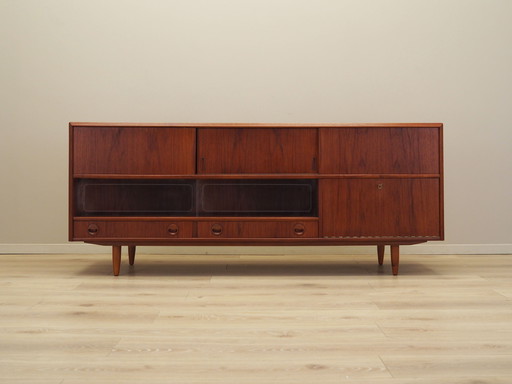 Sideboard aus Teakholz, dänisches Design, 1970er Jahre, Produktion: Dänemark