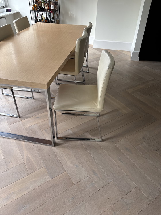 Image 1 of Designer Table With Chairs
