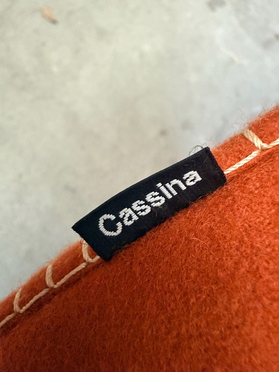 Fauteuil Cassina Utrecht, Gerrit Rietveld (stock: 2), Textile, Bois, Orange (photo 14 sur 15)