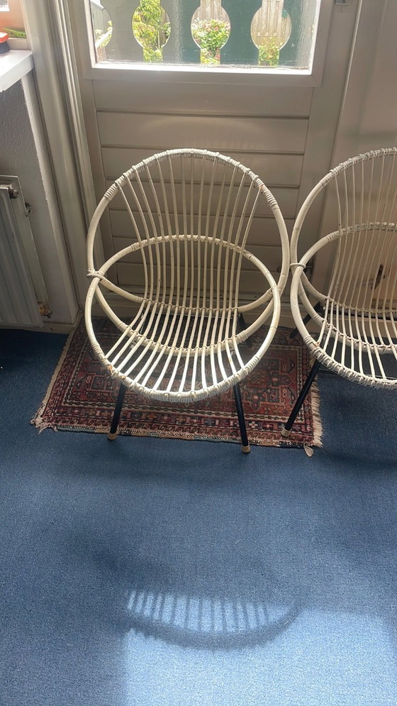 Rohe Rattan Sedie da camera 2x – Wicker (photo 3 of 9)