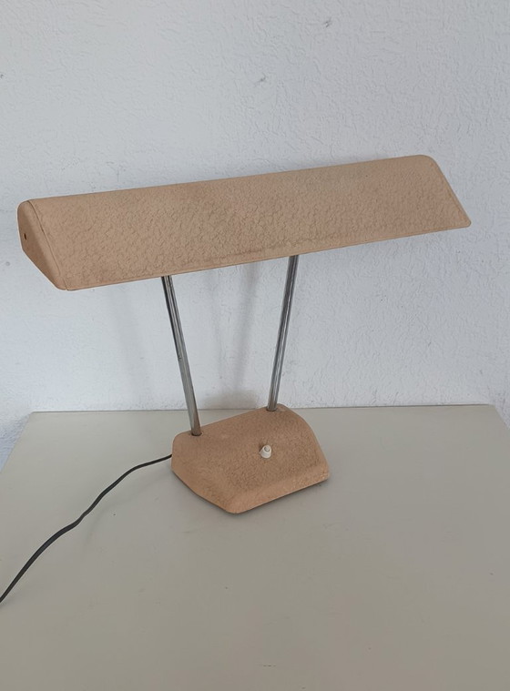 Image 1 of Lampada da notaio anni Cinquanta con lacca termoretraibile