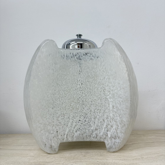 Image 1 of Lampadaire en verre italien de style Mid Century Carlo Nason pour Mazzega, années 1970