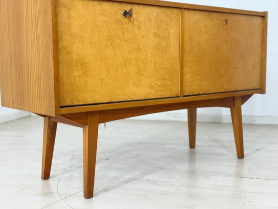 Image 1 of Mid-Century Chest of Drawers / Sideboard / Vintage Bar Cabinet – 1960s