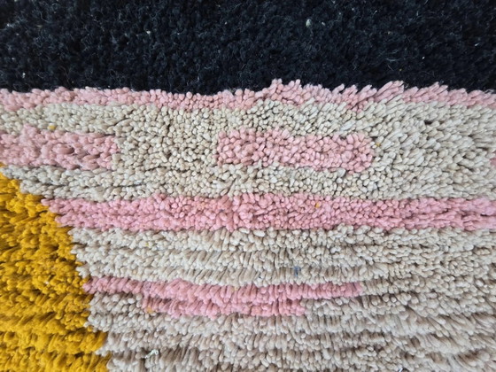 Tappeto berbero in pura lana, fatto a mano, 250x150 cm, prodotto in Marocco. – Tappeti, Wool (photo 4 of 10)