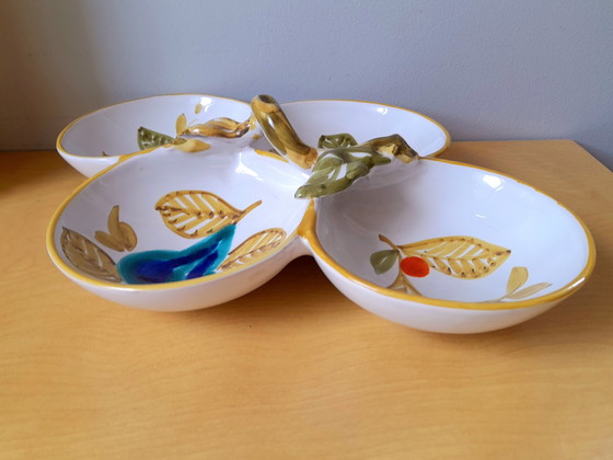 Image 1 of Italienische Keramikschale zum Servieren von Vorspeisen