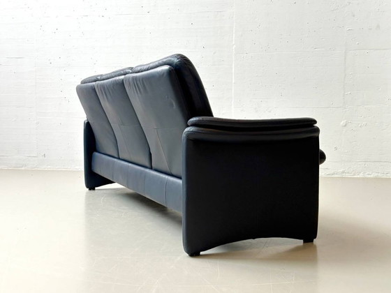 Image 1 of Canapé en cuir, modèle 3 places City par Erpo, années 1990