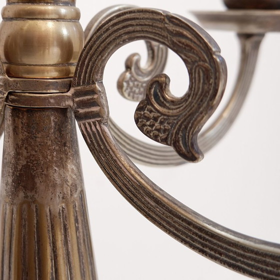 Image 1 of Großer Kandelaber mit vier Armen und fünf Flammen