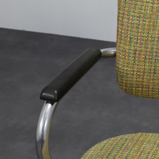 Image 1 of Tubular Frame Arm Chair by Fana, 1960s