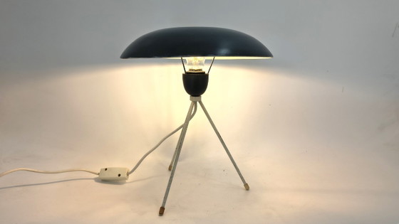 Image 1 of Zeer zeldzame bureaulamp van Louis Kalff voor Philips, jaren 1950.
