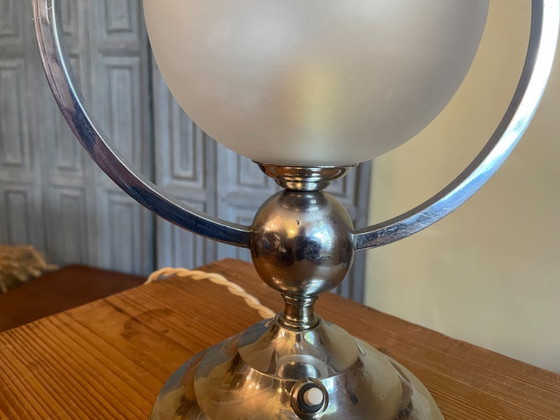 Image 1 of Lámpara de escritorio Lámpara de mesa Art Déco 1930 Francesa