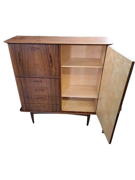 Dänischer Design Getränkeschrank, Sideboard, Holz, Beige (Foto 2 von 5)