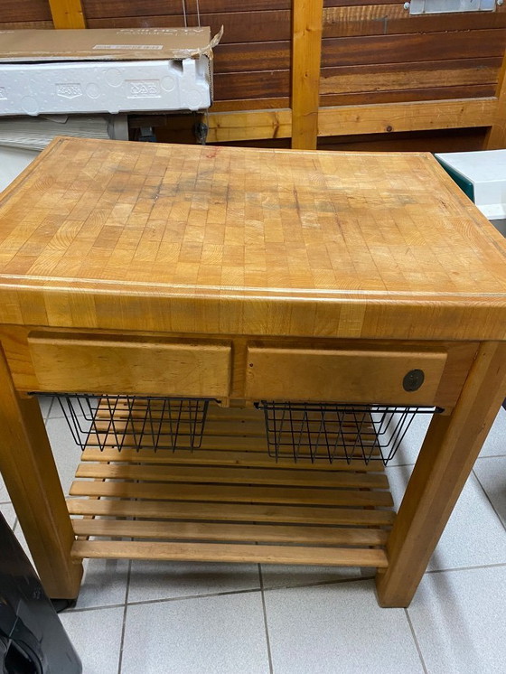 Image 1 of Edle Küchenmöbel/Servierwagen aus Holz