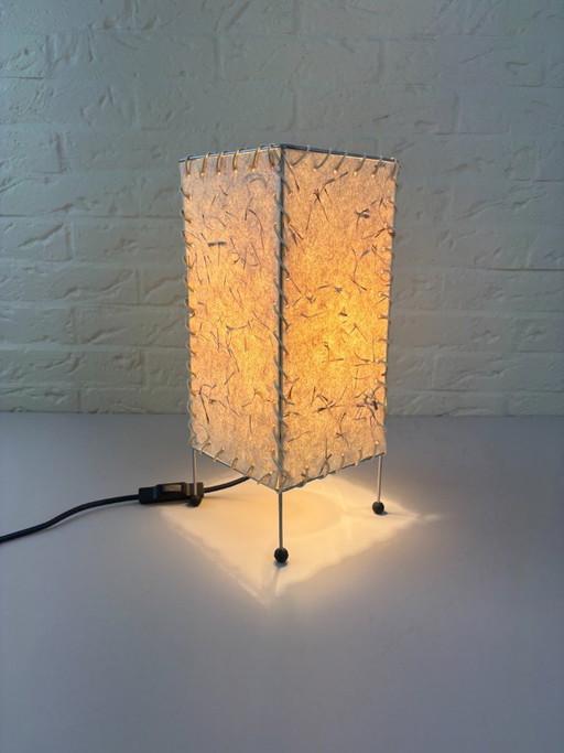 Japandi paper table lamp by Tarogo – 1980s