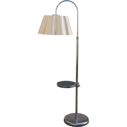 Vintage stalen vloerlamp van De Napako, 1930