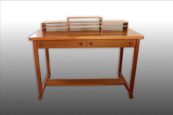Image 1 of Frank Lloyd Wright Schreibtisch mit Stuhl - 619 Meyer May Desk