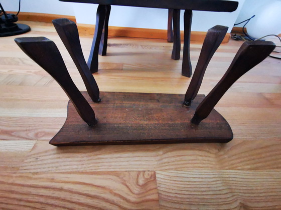 Image 1 of Set Mimi, stile brutalista, modello tronco d'albero