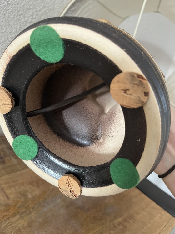 Image 1 of Magnifique lampe de table vintage « Fat Lava » du milieu du siècle – années 1960/1970