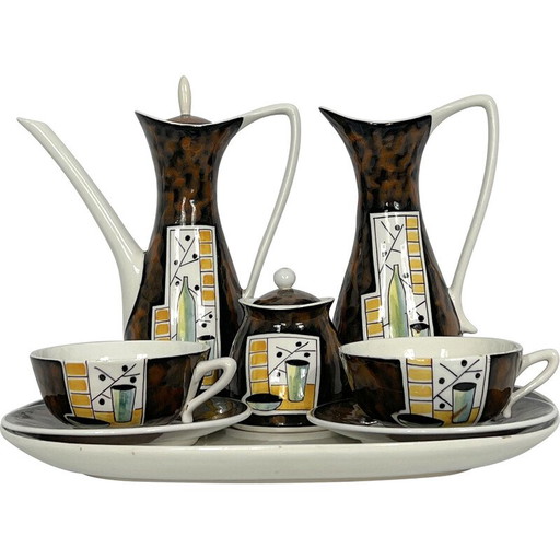 Mid century keramische theepotten van Alfa Ceramiche, Italië 1950