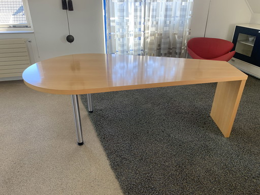 Handgemaakte druppel eettafel