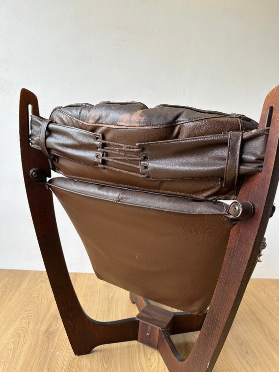 Image 1 of Der Sessel Luna wurde in den 70er Jahren von O. Knutsen entworfen.