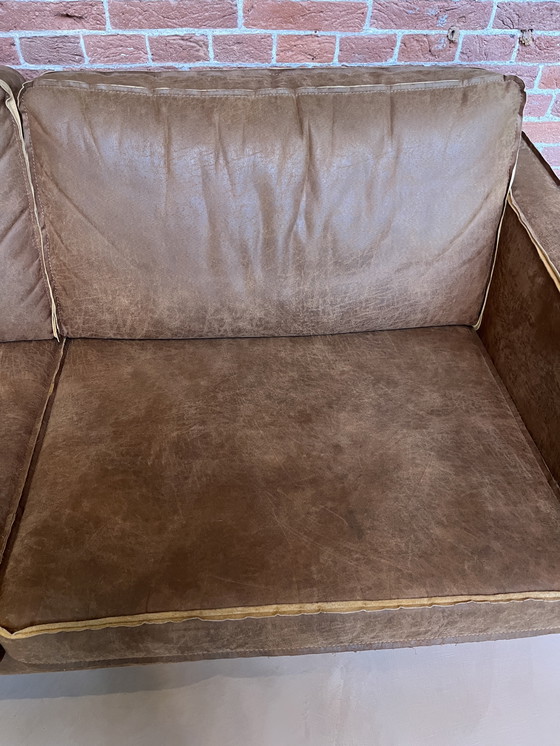 Image 1 of Divano in pelle da 2,5 posti