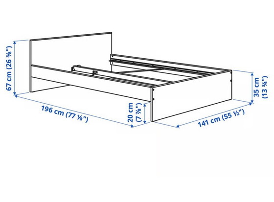 Image 1 of Lit avec matelas