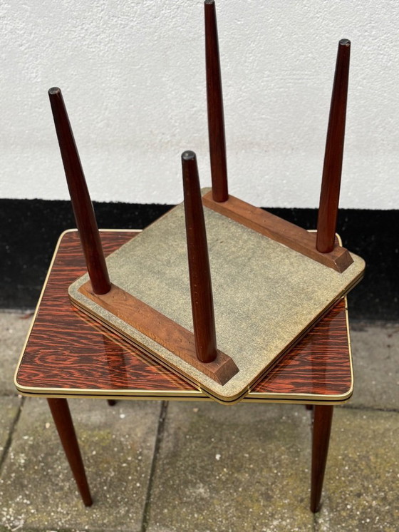 Image 1 of Mesas nido laminadas de palisandro