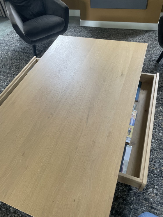 Image 1 of Mesa de centro de roble, hecha a medida.