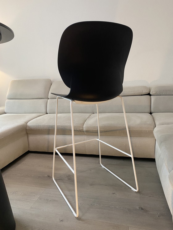Set bar di design / Tavolo alto e 2 Sgabelli da bar (Haworth & Inclass) – HAY, Metal (photo 5 of 7)