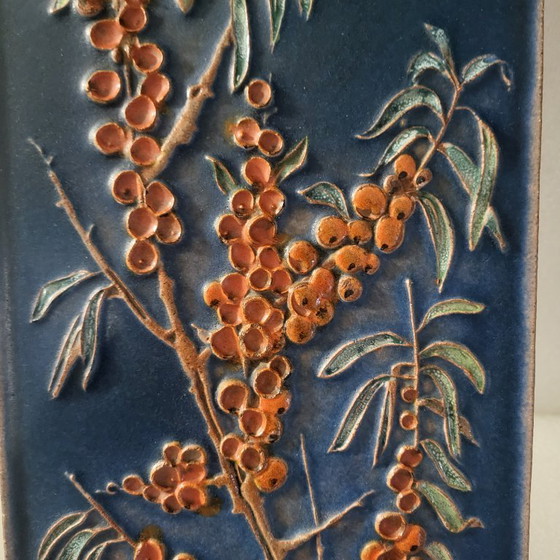 Image 1 of Majolika wandframe Karlsruhe 1960