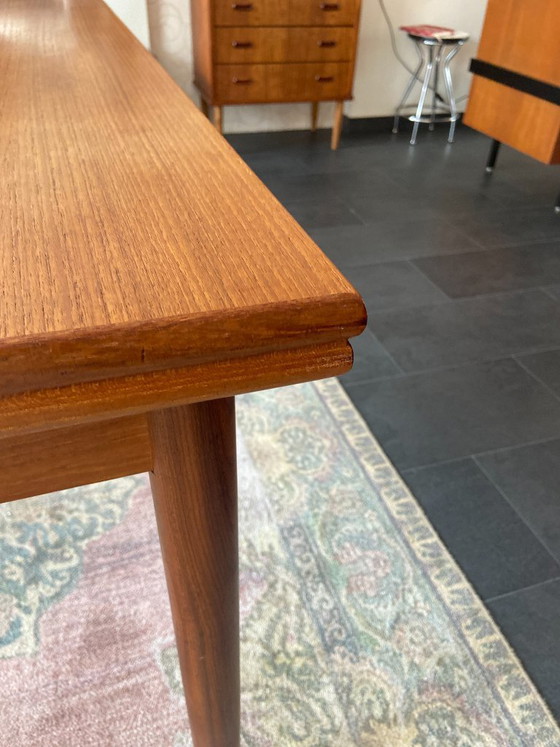 Image 1 of Vintage Deense eettafel van Erik Buch