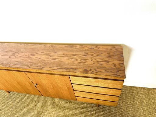 Vintage Scandinavian beech sideboard 1960