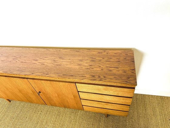 Image 1 of Vintage Scandinavian beech sideboard 1960