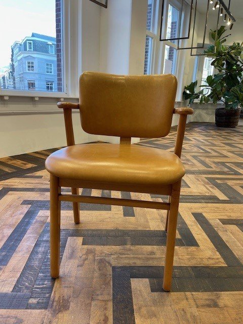 Image 1 of 4 Domus Lederstühle von Ilmari Tapiovaara