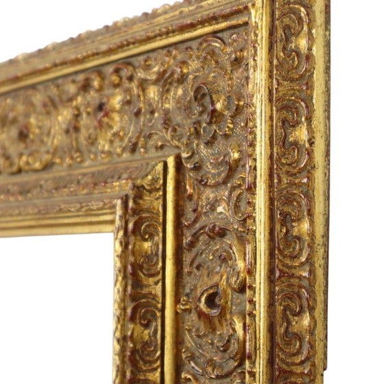 Image 1 of Vecchia cornice in legno in stile barocco-rococò