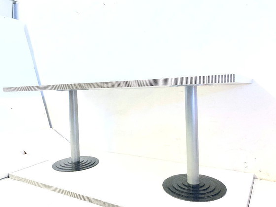 Image 1 of Mesa grande de estilo años 80, diseño Kroma de Antonia Astori para Driade.