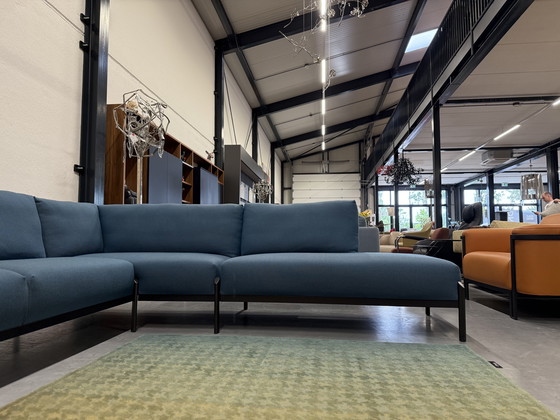 Image 1 of Leolux Enna Divano Angolare Lana Aratro 47 Blu 274x276