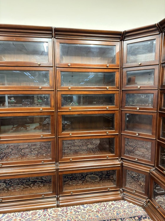 Libreria ad Angolo Classica Inglese Globe Wernicke – Librerie, Vetro, Metallo (photo 15 of 22)