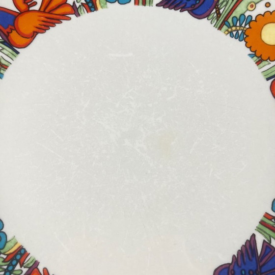 Image 1 of Juego de 4 platos llanos Villeroy & Boch "Acapulco", 1960, segunda elección