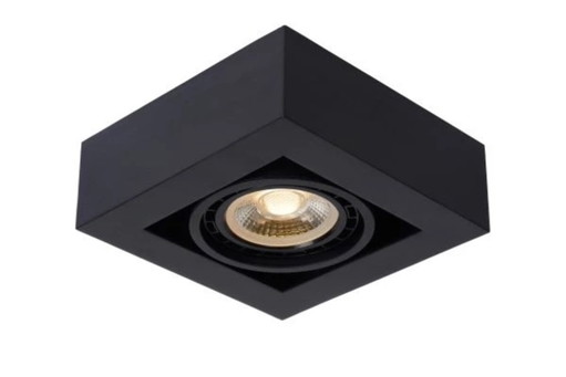 Lucide Zefix Spot GU10 Dim to Warm - Zwart