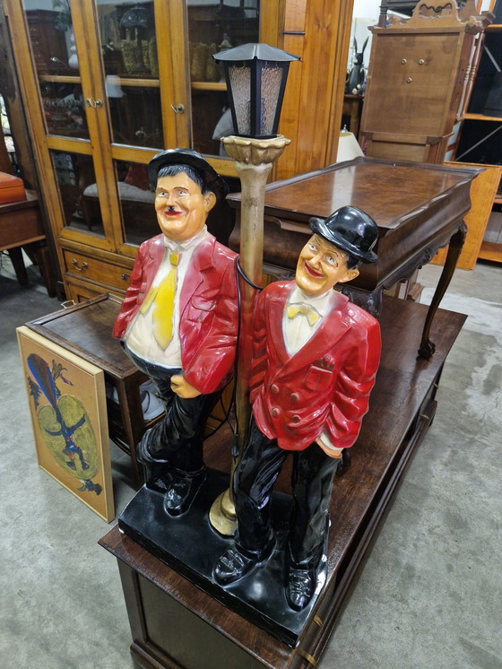 Image 1 of Lanterne Laurel et Hardy 104x55