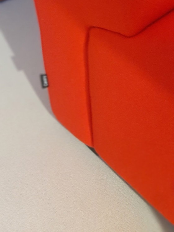 Image 1 of CASSINA  SET di 2 Poltrone637 Utrecht (NUOVE MAI USATE) in Lana KVDRAT Rossa 13L