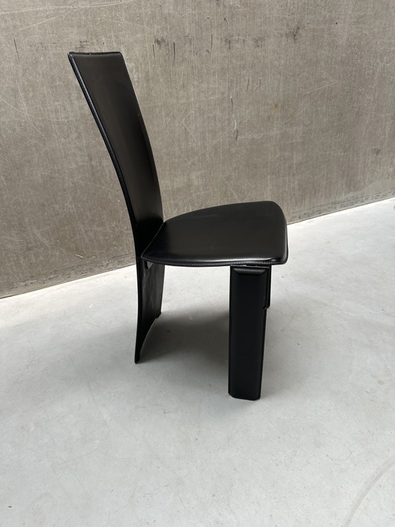 Image 1 of Set/4 Vintage eetkamerstoelen bij Pietro Costantini, 1980s