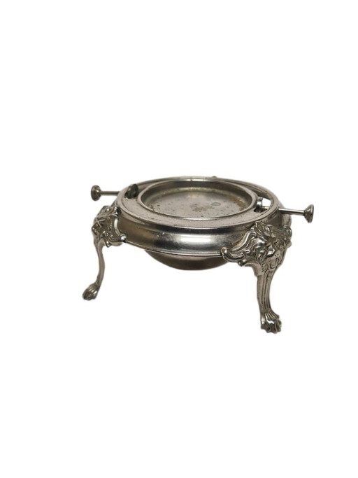 Art Deco kaviaarschaal, Zweden, jaren 1950 – schalen, Metal, Silver