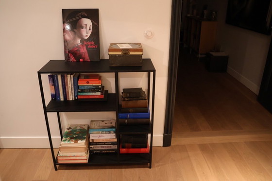 Image 1 of 1x Wall rack Lua 80 x 86cm, color black