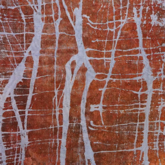 Image 1 of Vintage handgemaakt vloerkleed 256x185 cm